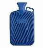 large blue hot water bottle