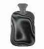 grey single ribbed latex free hot water bottle