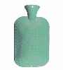 aqua single ribbed latex free hot water bottles