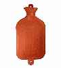 Sänger orange hot water bottle plasticiser free