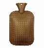 copper hot water bottle single ribbed