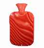 coral latex free hot water bottle