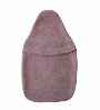 2.0L lilac fleece hot water bottle cover