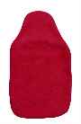 2.0L red fleece hot water bottle covers