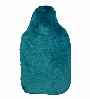 2.0L teal fluffy fleece hot water bottle covers