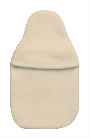 2.0L cream fleece hot water bottle cover