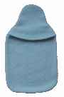 powder blue hot water bottle cover