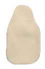 1.0L cream fleece hot water bottle covers