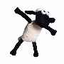 shaun the sheep hot water bottle