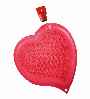 heart rubber hot water bottles