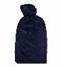 large navy blue 3.0 litre fleece hot water bottle covers