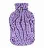 Lilac Latex Free Cotton Knit Hot Water Bottle